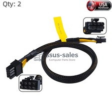 X2 4VPD3 Mini 8Pin to 8Pin(6+2) GPU Power Cable For Dell R740 R740XD picture