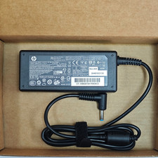 Genuine 65W HP AC Adapter Charger Blue tip Pavilion 710412-00 4.5*3.0mm + Cord picture