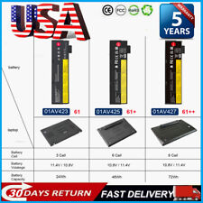 72Wh Battery Genuine for Lenovo ThinkPad T470 T480 T570 P51S P52S 01AV427 61++ picture