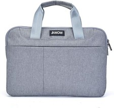 11 Inch Laptop Sleeve Bag with Handle Computer Tablet Portable Cover Case Grey picture
