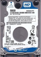 WD5000LPVT-22G33T0 dcm: HBOTJABB WX11A1 500GB SATA 2.5