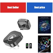 Wireless CarPlay Adapter USB-C 2 in 1 for Android Auto, Plug and Play Dongle picture