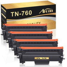 4x TN760 TN730 Compatible with Brother MFC-L2730dw DCP-L2550DW HL-L2350DW picture