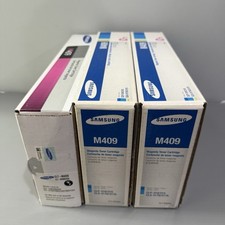 Samsung M409 Lot of 3 MAGENTA Toner Cartridge CLT-M409S forCLP 310, 315, 315W picture