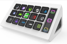 MiraBox MBOX 293S Stream Deck Visual Keyboard w/ 15 LCD Keys & LCD Window gh23 picture