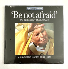 'Be not afraid' The epic papacy of John Paul II 2 Multimedia CD-ROM - New Sealed picture
