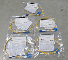 5 Pack Legrand VS 1M SC SC SM DPX PVC Patch Cord Fiber Optic LC/SC 810-L47-003 picture