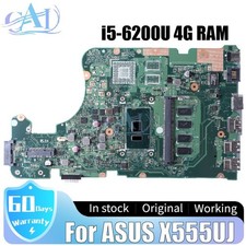 X555UJ For ASUS X555UJ X555UB X555UQ X555UA Laptop Motherboard i5-6200U 4G RAM picture