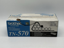 Genuine Brother TN-570 Black Toner Cartridge * Sealed* picture