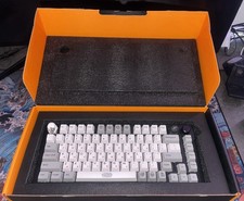 Glorious GMMK Pro 75% Keyboard Gateron Black Switches Star Wars Keycaps RGB picture