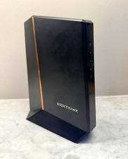 NETGEAR Nighthawk Cable Modem Black Wired Ethernet RJ-45 1 LAN Port picture