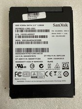 SanDisk X300s 128GB 2.5 SATA SSD SD7SB3Q-128G-1001 04X4462 00FC109 picture