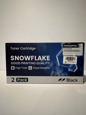 Snowflake High Yield High Compatibility Toner Cartridge - 2-Pack - Black- TN450  picture