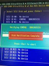 HP BD01865CC4 18.2 GB 10Krpm Wide Ultra3 SCSI SCA 80pin 3.5