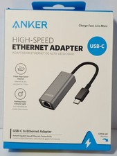 New Anker USB-C to Gigabit Ethernet Adapter 1000Mbps Laptop PC MacBook Network picture