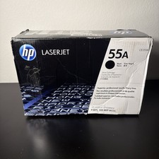 HP 55A CE255A Genuine Original Black Laser Toner for P3015 500 Box Damaged picture