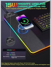 TopMade Mouse Pad with Wireless Charging, 31.5