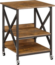 VENNQD 23.6 X 23.6 X 30.3 Inches Printer Stand, Large Printer Table with Adjusta picture