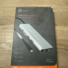j5 Create Usb4 8K Multi-Port Hub Space Grey,  j5 create JCD403 New D3 picture