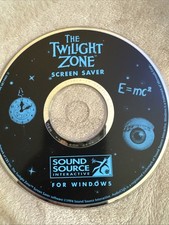 The Twilight Zone Screen Saver.  Retro WINDOWS Collectible Disk Only picture