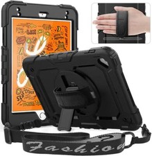 Heavy Duty Shockproof Protective Hard Case w/Stand Strap For iPad mini 5/mini 4 picture
