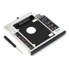 2nd SATA HDD SSD Caddy Adapter for IBM Lenovo Thinkpad T400、T400s；T500、W500；T410 picture