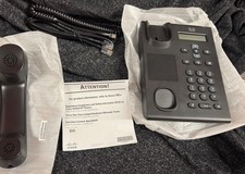 New Cisco Systems UC Unified SIP Telephone Phone CP-3905 - Single Line Graphical picture