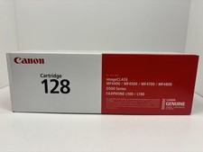 Canon  128 Black Toner Cartridge -  new 2019 date picture