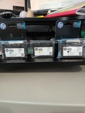 LOT OF 5 932/933 INK CARTRIDGES BLACK, CYAN, YELLOW picture