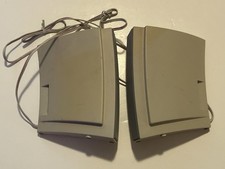 Vintage 8” Computer Speakers ~ RadioShack Tandy ~ Unusual Rare ~ Pair picture
