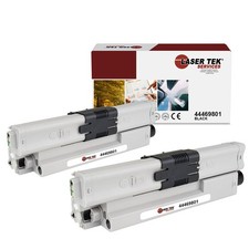 2Pk LTS C330 44469801 Black HY Compatible for Okidata C310dn C330dn, MC351 Toner picture
