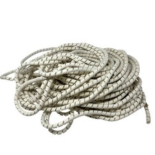 Cable Tidy Spiral Wrap White 80 ft picture