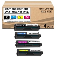 4 Pack C3210K0 C3210C0 C3210M0 C3210Y0 Toner Cartridge Use for C3224dw C3326dw picture