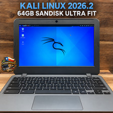 Kali Linux 2026.2 Laptop Kit 4GB RAM 64GB SanDisk Ultra Fit USB Cybersecurity picture