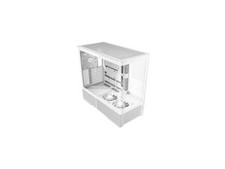 Antec C6 Curve Air White Mid-Tower Case, Panoramic Tempered Glass, High Airflow, picture