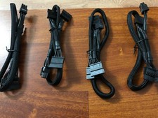 LOT 4 pcs  Original 6 pin  to 3x SATA DRIVER POWER cable , FAST SHIPPING EVGA picture