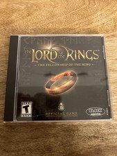 The Lord of the Rings The Fellowship of the Ring PC CD-ROM T-Teen 2 Disc Set picture