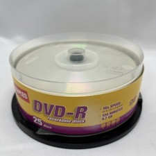 Staples 25-Pack Blank DVD+R Discs 16x Speed 4.7 GB 120 Min Spindle picture