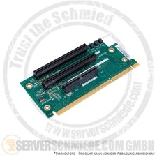 IBM x3650 M5 Riser Card with Cage 2x PCIe x16 (x8 lanes) 1x ML2 Slot 00FK630 00K picture