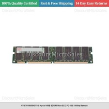 HYM76V8655HGT8-S Hynix 64MB SDRAM Non ECC PC-100 100Mhz Memory picture