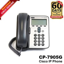 Lot 10 Cisco Unified Business 7900 1-Line Desktop VoIP Phone 74-3092-04 CP-7905G picture