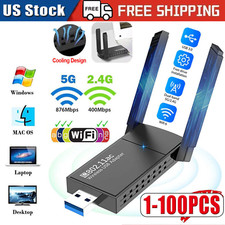 USB 3.0 Wireless WIFI Adapter 1300Mbps Long Range Dongle Dual Band Network lot picture