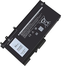 93FTF 51WH Battery For Dell Latitude 12 5280 5288 5480 5580 5590 5490 5290 5488 picture