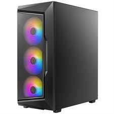 0-761345-10069-4 Antec AX61 Elite Mid Tower Gaming Black Midi/Mini Tower ATX ~D~ picture