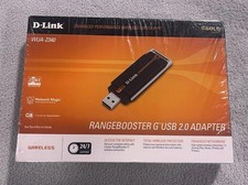 D-LINK Range Booster WUA-2340 Wireless USB 2.0 Adapter Fast Shipping picture