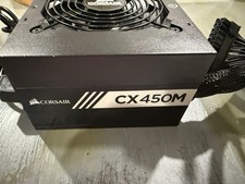 Corsair CX450M 450W 80PLUS Bronze Modular Power Supply - Black picture