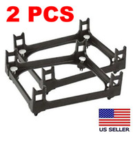 Lot of 2 Retention Bracket for Socket 478 Cooling Fan Heatsink picture