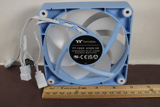 Light Blue Thermaltake TT-1225 A1225L12S 12V .30A Brushless Cooling PC Fan LQQK picture
