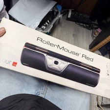 Contour RollerMouse Red Wired Ergonomic Center Mouse RM-RED - Read picture