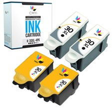 4 PK Compatible for Kodak 30XL Ink Cartridges Black Color 30 XL for HERO ESP picture